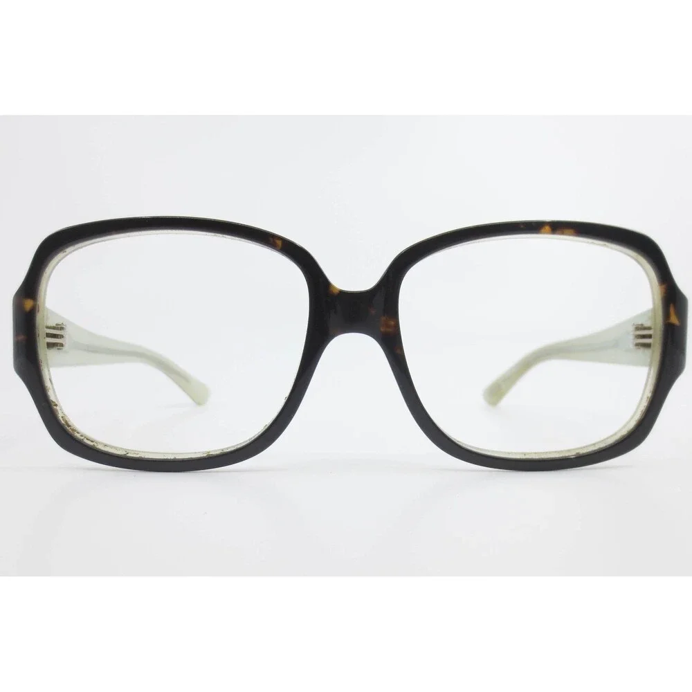 Vera Wang Soho Eyeglasses Tortoise Blue Square Frame 57-16-135 Designer Eyewear